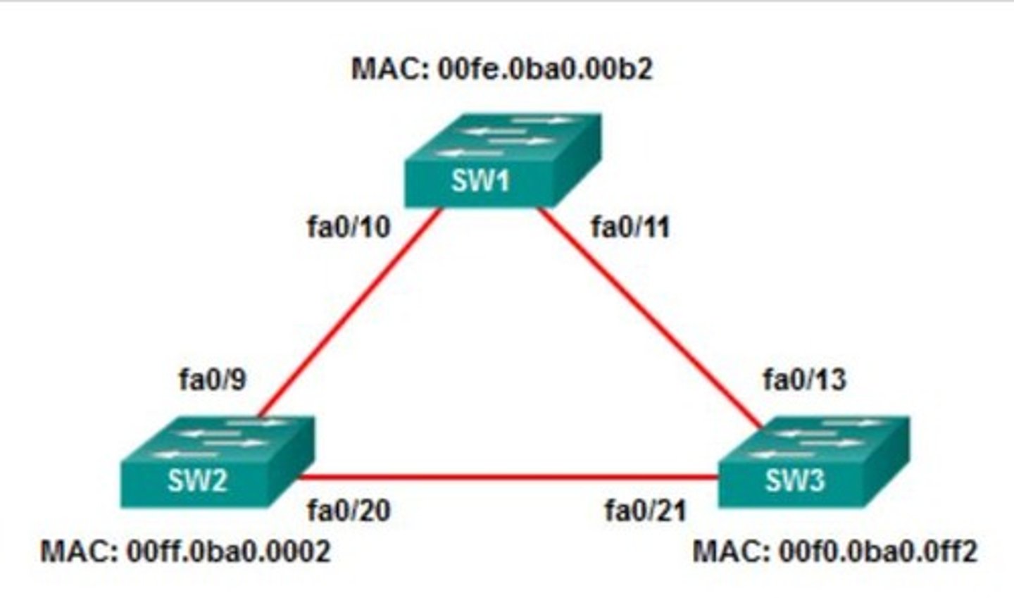 <p>fa0/13</p><p>fa0/10</p><p>fa0/21</p>