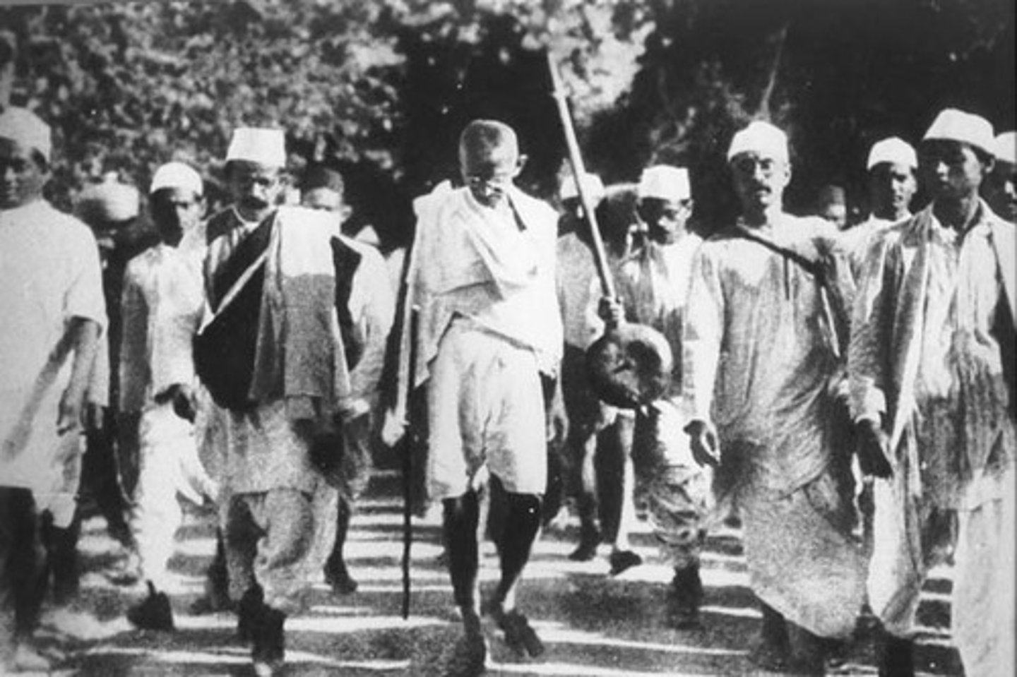 <p>Marchers deliberately defied laws passed by the colonial government.</p>