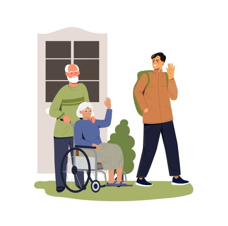 <p>to leave somewhere to go home</p><p>eg: It’s getting late, i think we should make tracks.</p>