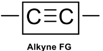 <p><strong>alkyne</strong></p><ul><li><p>hydrocarbon</p></li><li><p>structure: C<u>=</u> C <strong>triple bond</strong></p></li><li><p>formula: <strong>C<sub>n</sub>H<sub>2n-2</sub></strong></p></li><li><p>in family names &amp; names of specific compounds: <strong>-yne </strong>ending</p></li><li><p>saturated or unsaturated compound: <strong>unsaturated</strong> comound</p></li><li><p>draw it</p></li></ul><p></p>