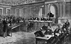 <p><span>Impeachment trial of Andrew Johnson</span></p>