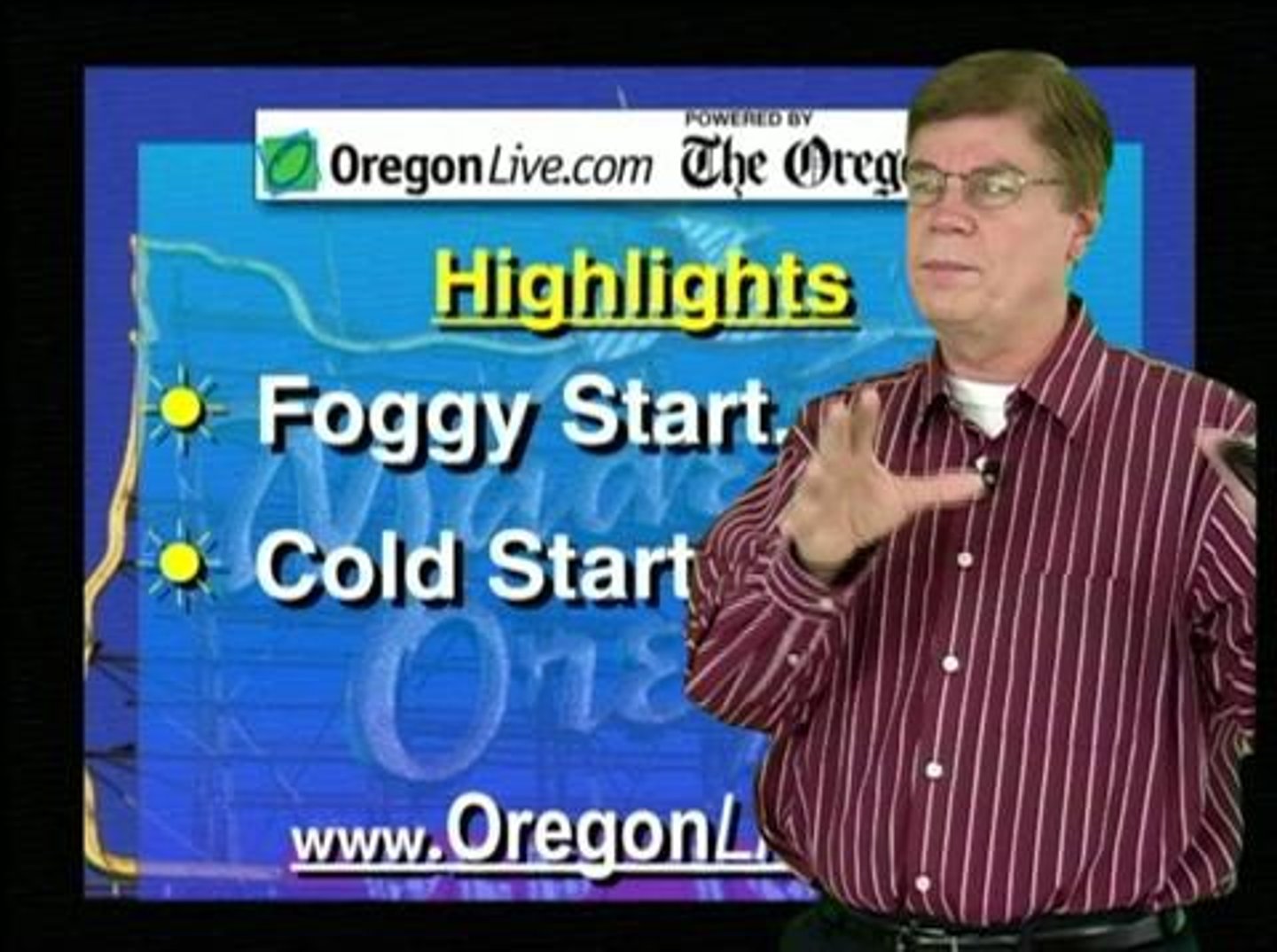 <p>a prediction about how something (as the weather) will develop</p>