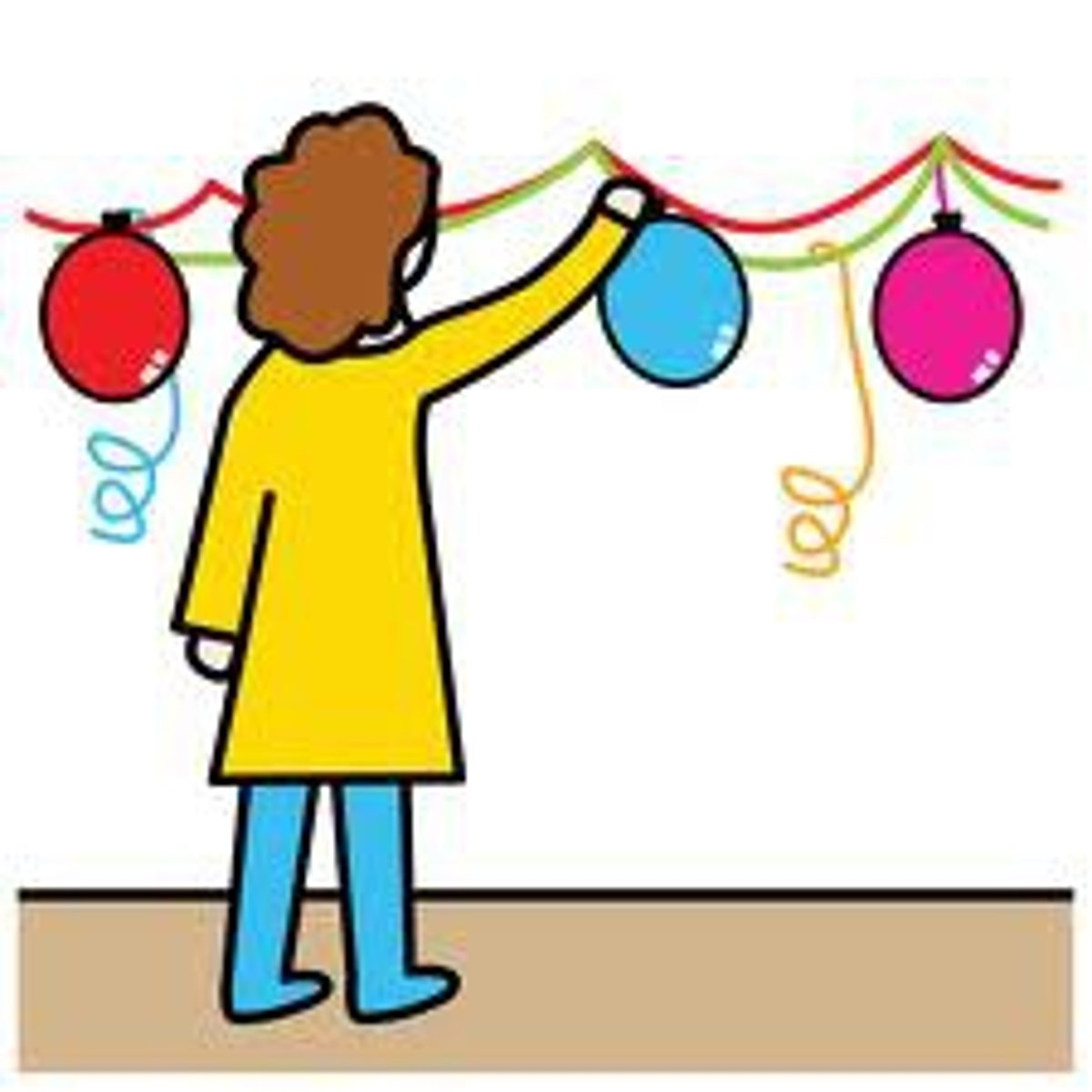 <p>Yo ____ _____ para la fiesta de cumpleaños. (adornar)</p>