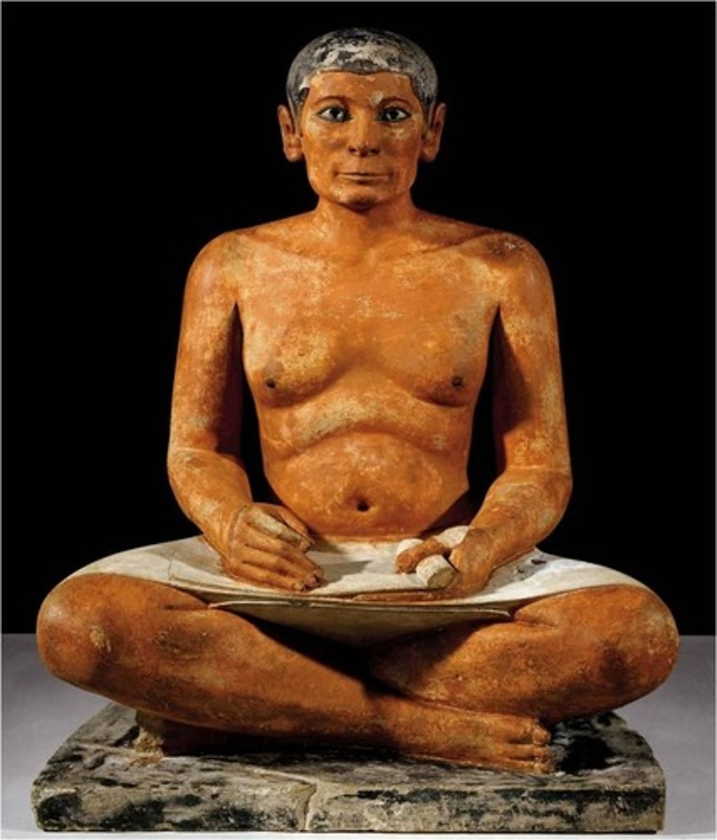 <p>Old Kingdom, Fourth dynasty</p><p>c. 2620 B.C.E.</p><p>Painted limestone</p>