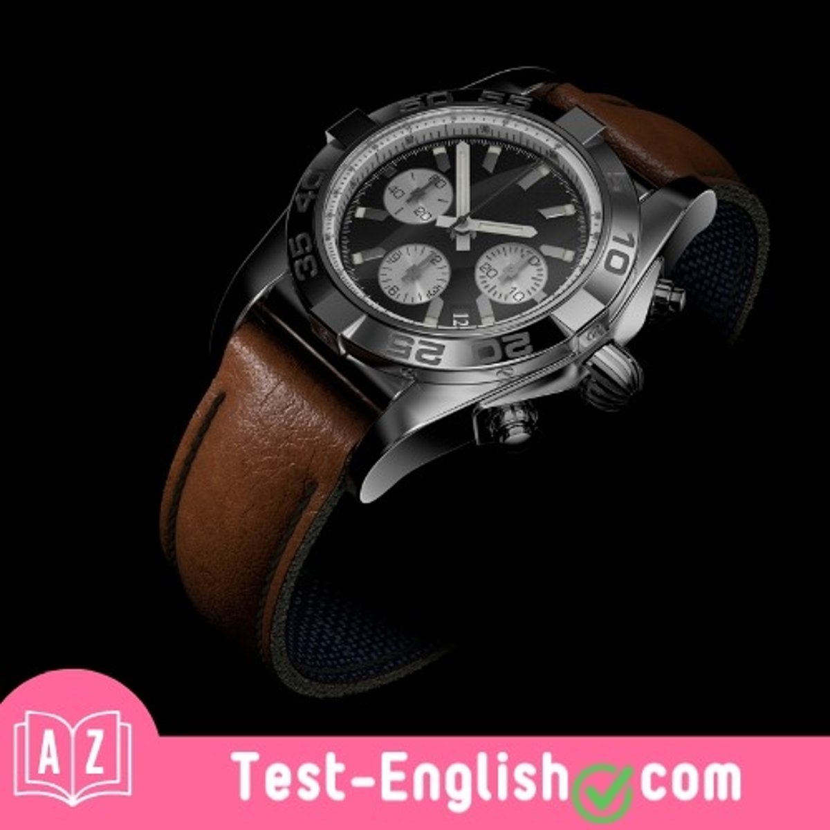 <p>I check the time on my _____.</p>