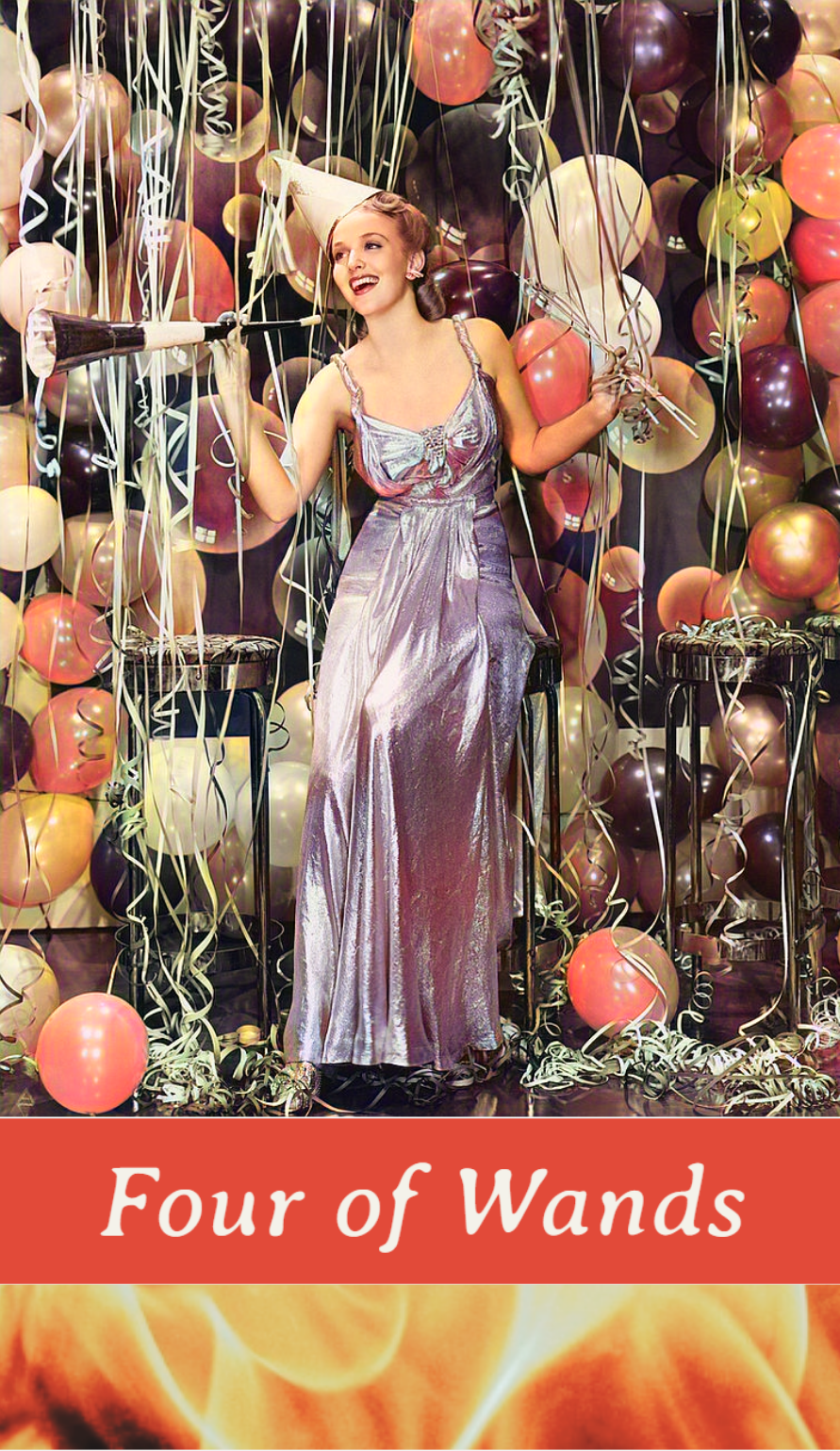 <p>Four of Wands</p>