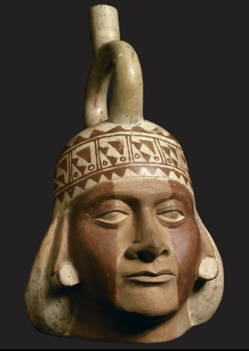 <ul><li><p><span><strong>Naturalism and individual representation</strong>: depicting real people with naturalistic features</span></p></li><li><p><span><strong>Cultural significance and status</strong>: with face paint, headgear, and earspools symbolizing high rank</span></p></li><li><p><span><strong>Everyday use</strong>: found in ordinary homes, reflecting their broader cultural importance</span></p></li></ul><p></p>