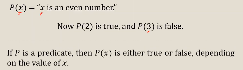 <ul><li><p>or open statements</p></li></ul><ul><li><p>statement whose truth depends on the value of one or more variables</p></li></ul><p></p>