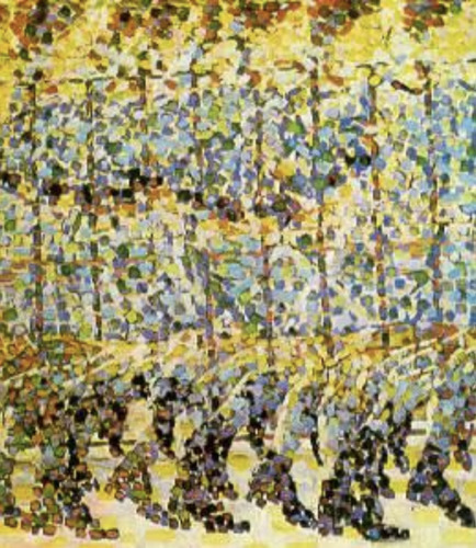 <p>GiaComo Bala - děvčátko ležící na balkoně</p>