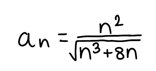 <p>Determine if the sequence is convergent or divergent</p>