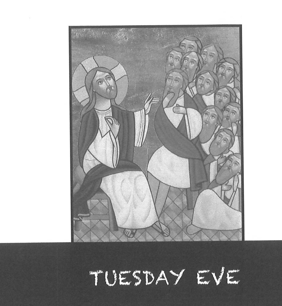 Tuesday Eve

On Tuesday Eve, the gospel of the 3rd hour begins with one person asking Jesus if only a few will enter heaven. How does Jesus respond to this question? What is the significance of his response in our lives?