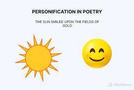 <p>Objects are described as having human qualities or personalities.</p><p>The wind whistled.</p>
