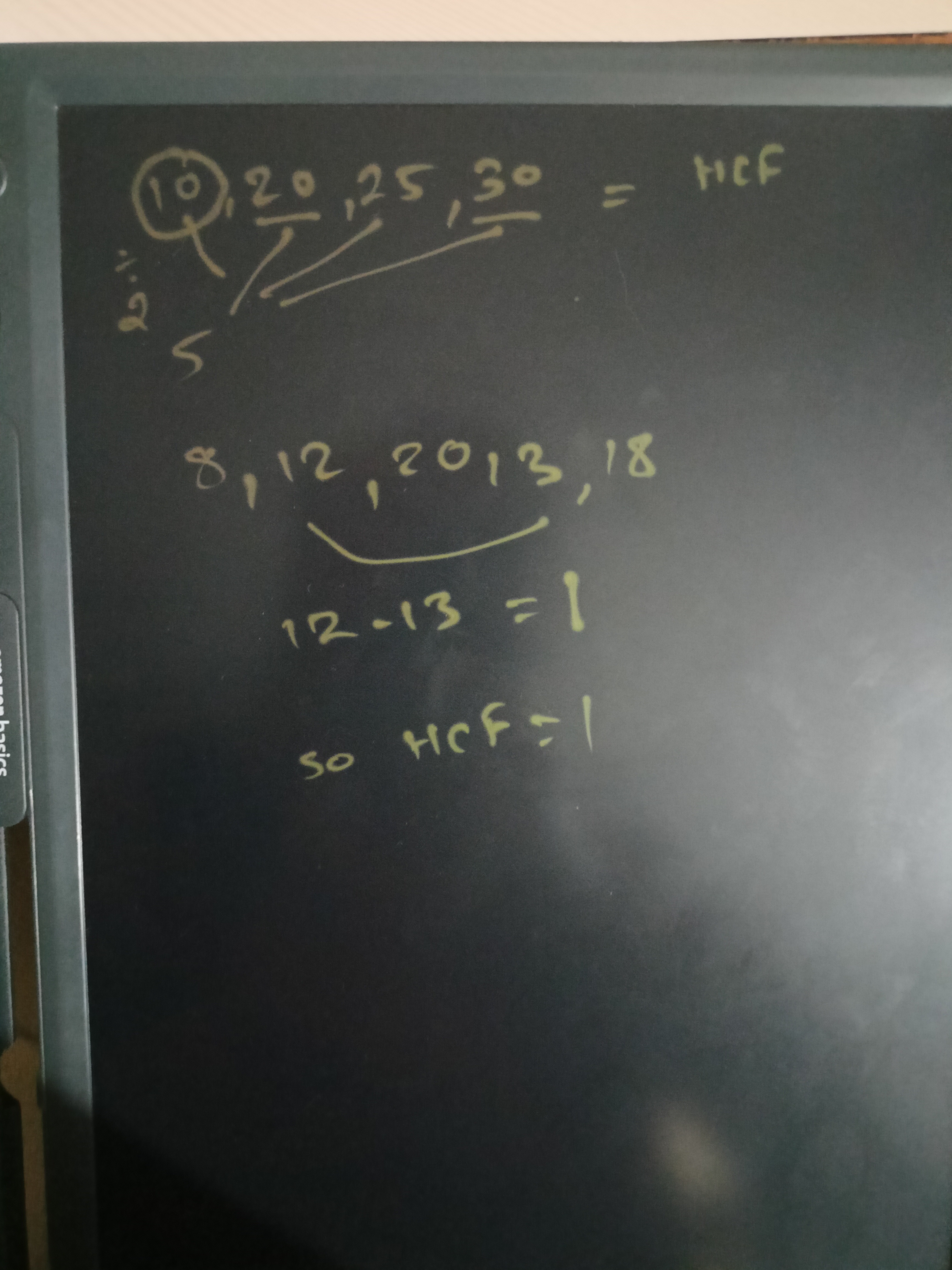 <p>Hcf</p>