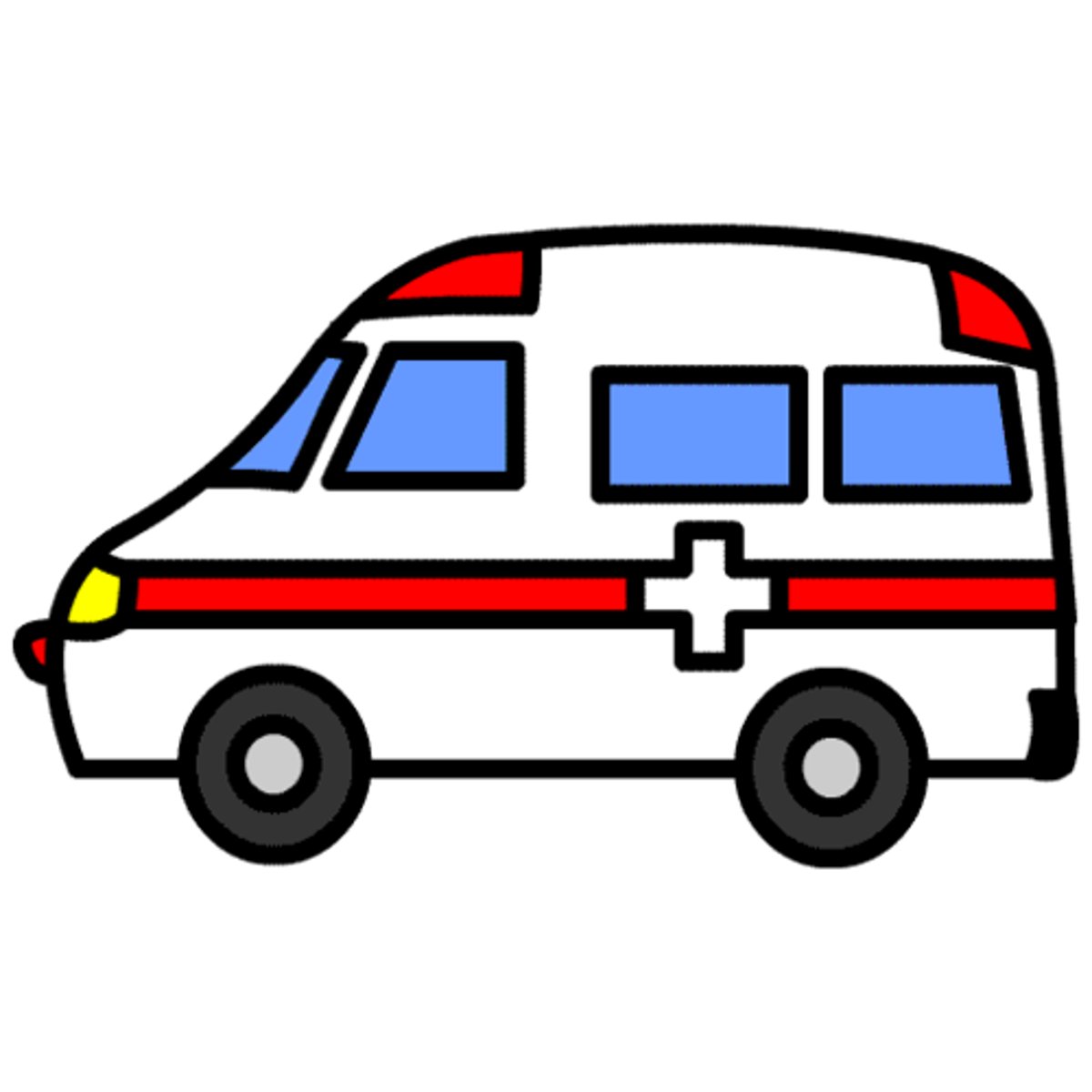 <p>Xe cấp cứu - きゅうきゅうしゃ</p>