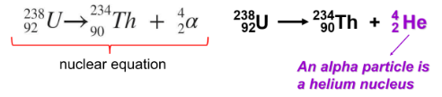 <p>What type of decay emits 2 protons and 2 neutrons?</p>