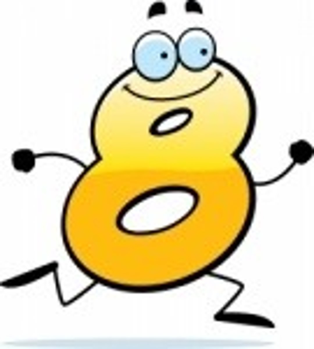 <p>bā eight; 8</p>