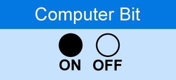 <p>A contraction of Binary Digit; the single unit of information in a computer, typically <u>represented as a 0 or 1</u></p>