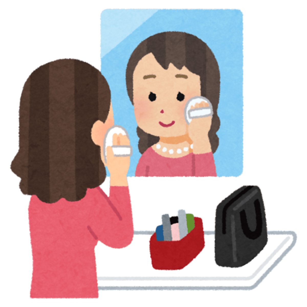 <p>trang điểm( ～をします: trang điểm)</p><p>HÓA TRANG</p>