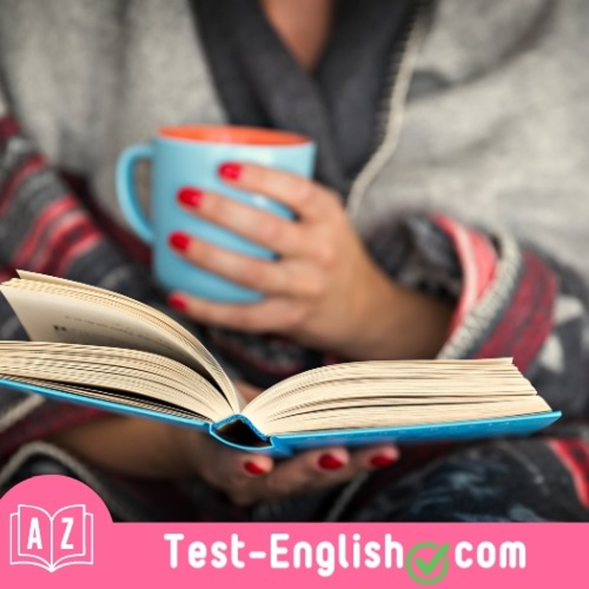 <p>Nick is keen on _____ and always has a book in his hand.</p>