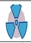 <p>a warning to protect people from being exposed to radioactivity. Ex: X-Ray, Medical beams, Particle Accelerators</p>