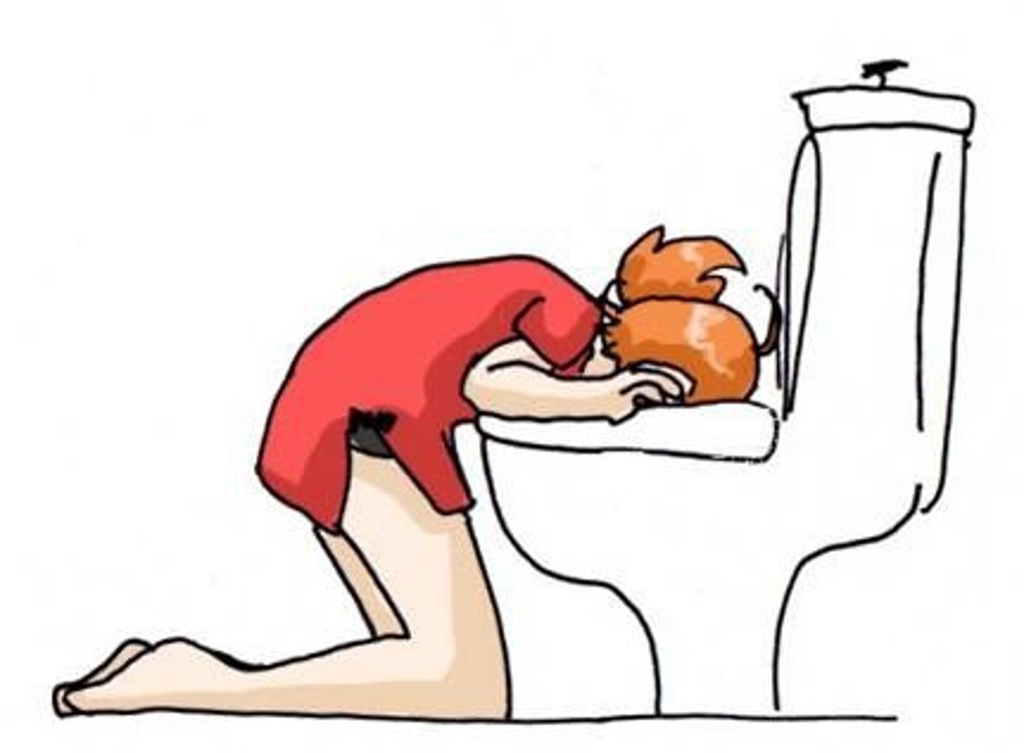 <p>vomitou</p>