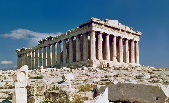 <h2><span class="heading-content"><u><strong>Parthenon</strong></u></span></h2><ul><li><p><u><strong>Form</strong></u></p><ul><li><p>Greek predilection for algebra and geometry is omnipresent in the design of this building: parts can be expressed as x = 2y + 1; thus, there are 17 columns on the side (x) and 8 columns in the front (y), and the ratio of the length to the width is 9:4. Proportions are the same for the cella.</p></li><li><p>Unusually light interior had two windows in the cella.</p></li><li><p>The façade floor curves upward in the center to drain rainwater and prevent sagging at the ends.</p></li><li><p>Since the end columns are surrounded by light, they are thicker to match the others.</p></li><li><p>Ionic elements in a Doric temple: the rear room contains Ionic capitals, and the frieze on interior is Ionic.</p></li></ul></li><li><p><u><strong>Function</strong></u></p><ul><li><p>Interior built to house a massive statue of Athena, to whom the building was dedicated; also included the treasure of the Delian League.</p></li><li><p>The statue, made of gold and ivory over a wooden core, no longer exists.</p></li></ul></li><li><p><u><strong>Context</strong></u></p><ul><li><p>Constructed under the leadership of Pericles after the Persian sack of Athens in 480 B.C.E. destroyed the original acropolis.</p></li><li><p>Pericles used the extra funds in the Persian war treasury to build the Acropolis; Greek allies were furious that the funds were not returned to them.</p></li></ul></li><li><p><u><strong>History</strong></u></p><ul><li><p>Built as a Greek temple dedicated to Athena, the patroness of Athens.</p><ul><li><p>According to the story, Athena and Poseidon vied for control over Athens and offered gifts to the populace to entice them.</p></li><li><p>Poseidon made saltwater spring from the ground on the Acropolis. –Athena made an olive tree grow on the site.</p></li></ul></li><li><p>The <strong>Erechtheum</strong>, a temple near the Parthenon, houses Poseidon&apos;s trident marks, the salt water well, and the sacred olive tree.</p></li><li><p>After the Greek period, the Parthenon became a Greek Orthodox church and then a Roman Catholic Mary church.</p></li><li><p>In the Islamic period, it was converted to a mosque.</p></li><li><p>Destroyed by the Venetians in an attack against the Turks.</p></li><li><p>Lord Elgin took half the sculptures to England in the nineteenth century.</p></li></ul></li></ul><h3><span class="heading-content"><strong>Temple of Athena Nike</strong></span></h3><ul><li><p><u><strong>Form</strong></u></p><ul><li><p><strong>Amphiprostyle</strong>: having four columns in the front and four in the back.</p></li><li><p>Ionic temple.</p></li></ul></li><li><p><u><strong>Function</strong></u></p><ul><li><p>Built to commemorate the Greek victory over the Persians in the Battle of Marathon; Nike is the goddess of victory.</p></li><li><p>Once contained a figure of Nike inside.</p></li></ul></li><li><p><u><strong>Context</strong></u></p><ul><li><p>Many images of victory on the temple.</p></li><li><p>Cf. Victory adjusting her sandal sculpted on a balustrade or railing that once framed the ­building.</p></li></ul></li></ul>