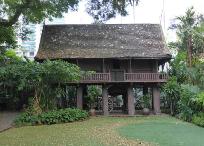 <p>Identify this South East Asian landmark/ space/ design element</p><p>a. The Golden Palace<br>b. Kamthieng House<br>c. Istana Nural Iman<br>d. Pha That Luan</p>