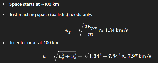 <p>Because reaching space only requires vertical ascent, while orbit requires high <strong>horizontal speed</strong> to stay in motion around Earth.</p><p>Needed delta-v for space tourism and sounding rockets is significantly lower than for reaching orbit</p>
