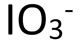 <p>IO3-</p>