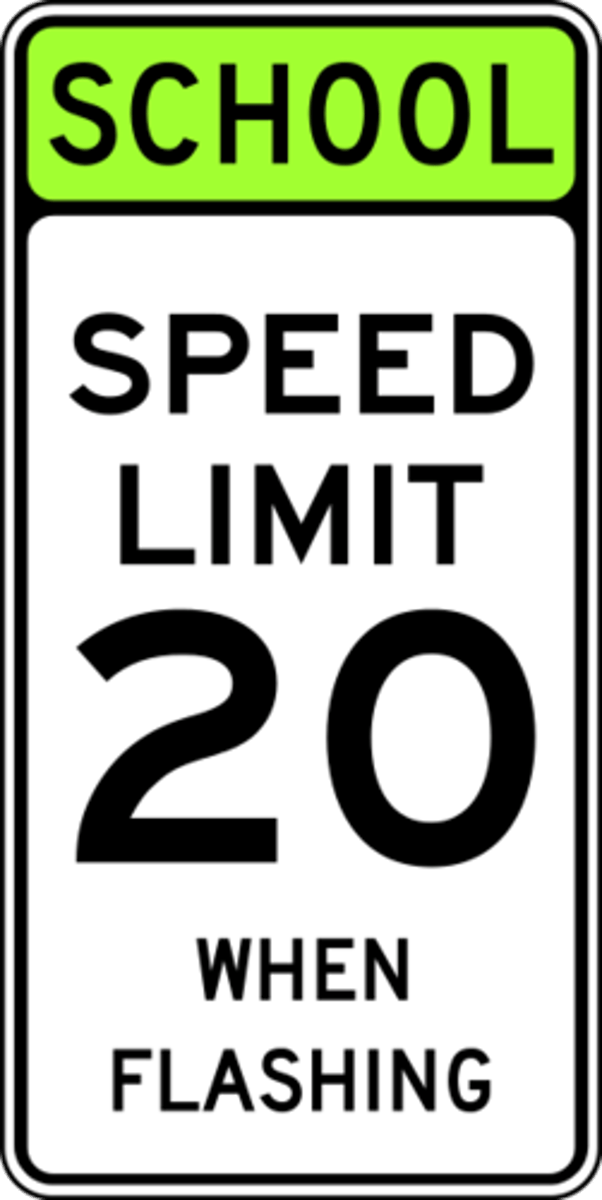 <p>During the posted times, or</p><p>when a warning light is flashing,</p><p>drivers must follow a school</p><p>zone's speed limit.</p>