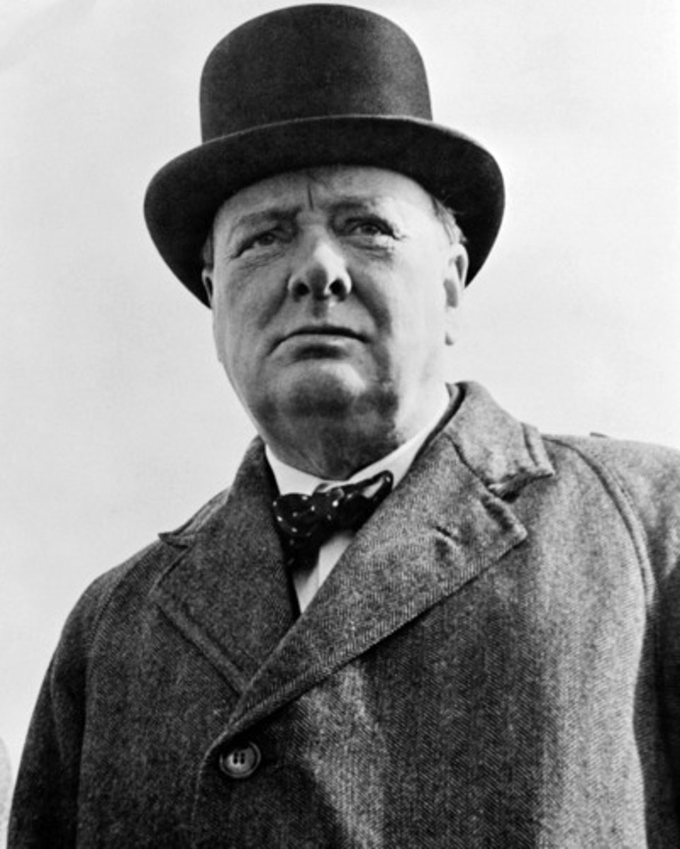 <p>Prime Minister of Great Britain during WWII</p>
