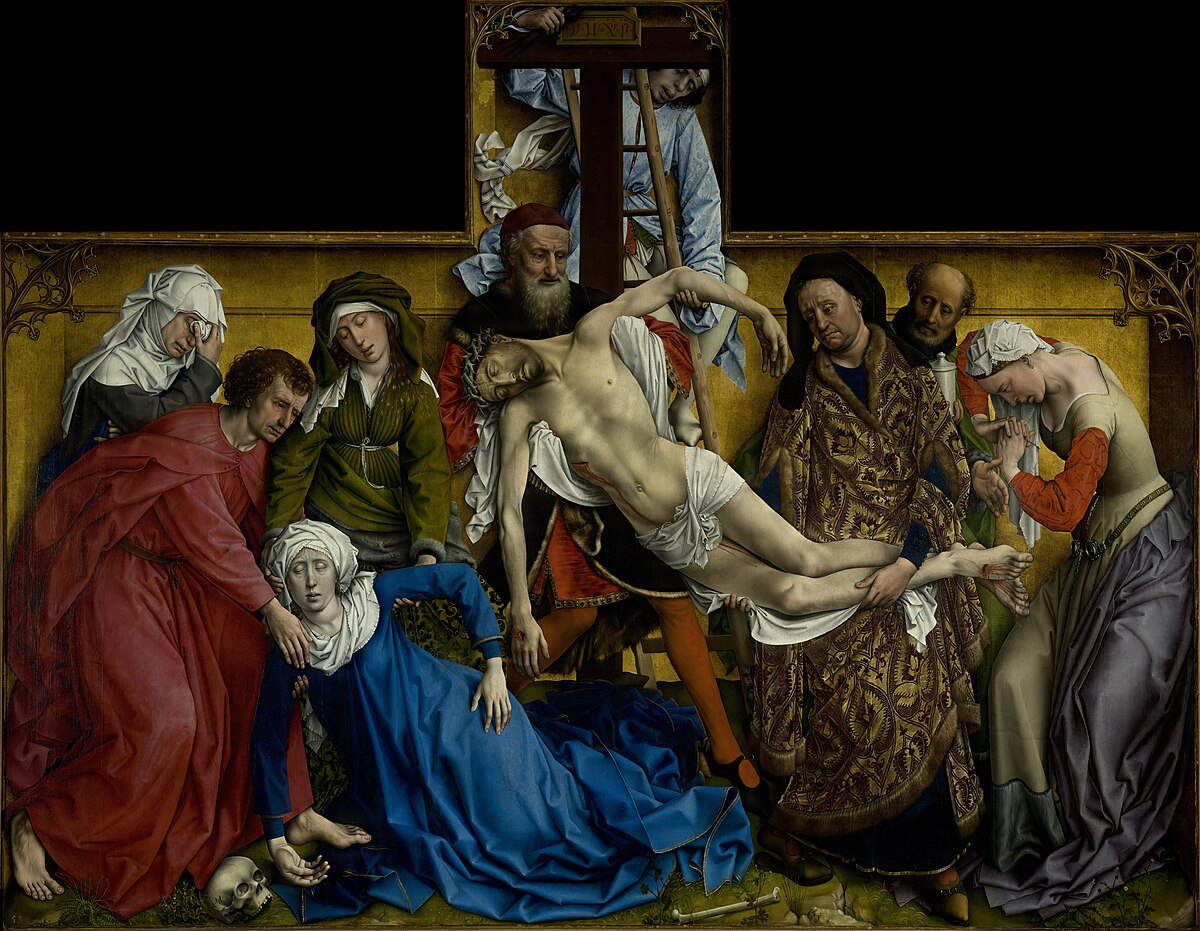 <p>Desposition, Rogier van der Weyden</p>