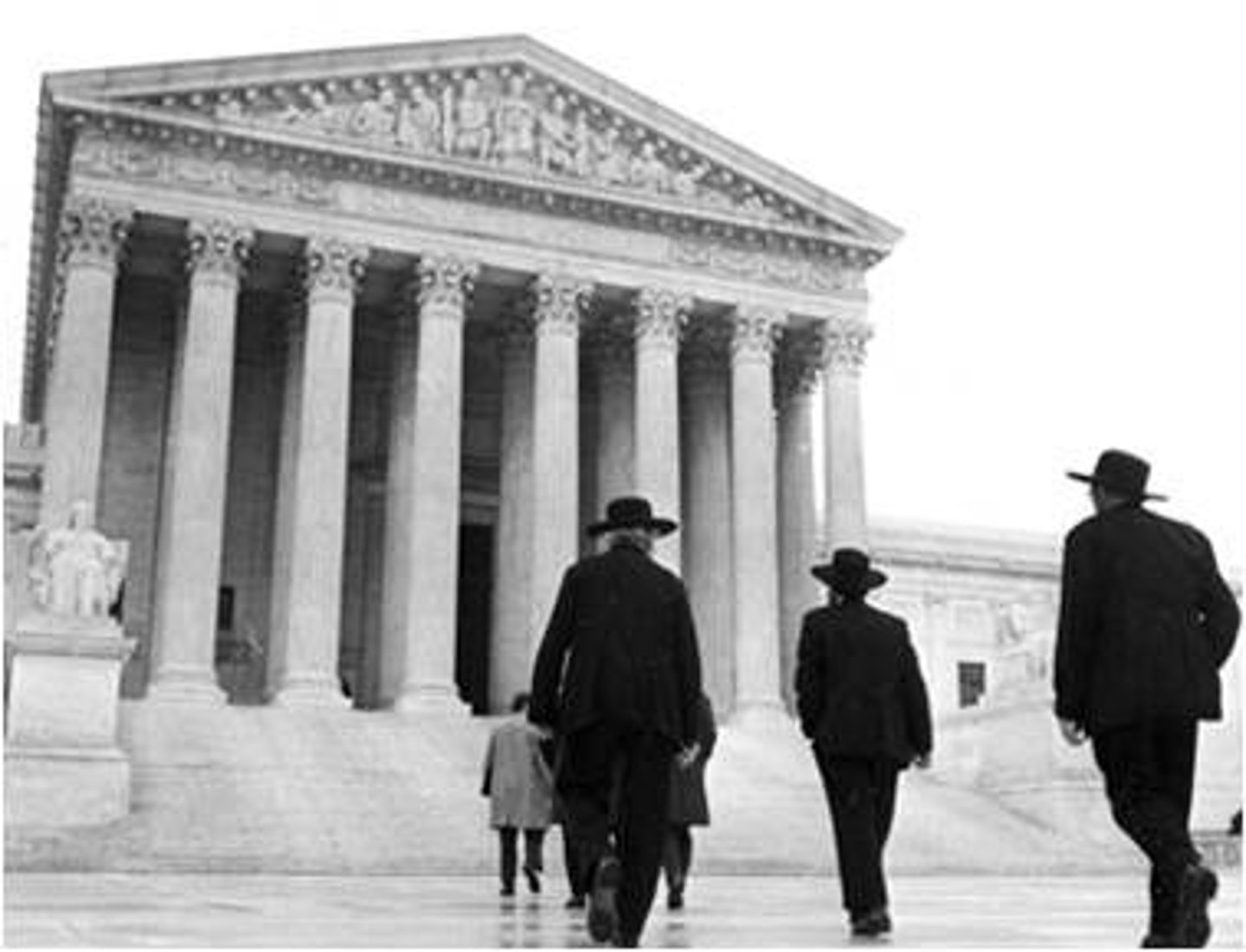 <p>Dealt with the Amish community's desire to pull their children from public school before the age of 16 so that they could help with farm and domestic work. The Court sided with the Amish and held that parents may remove children from public school for religious reasons.</p>