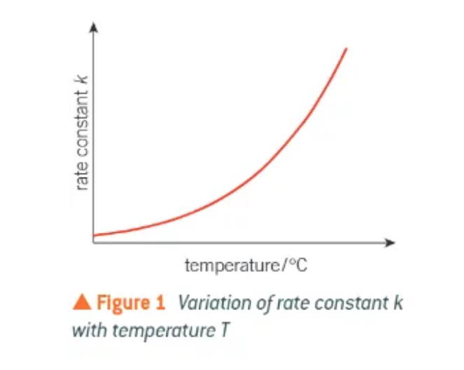 <p>doubles the rate of reaction</p>
