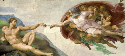 <p>The Creation of Adam</p>