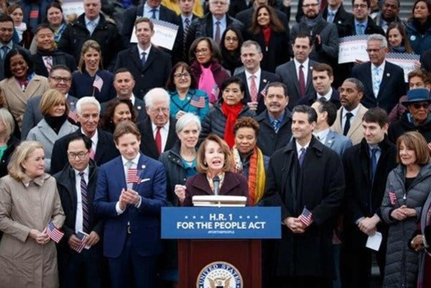 <p>The act of speaking or acting on behalf of someone</p>