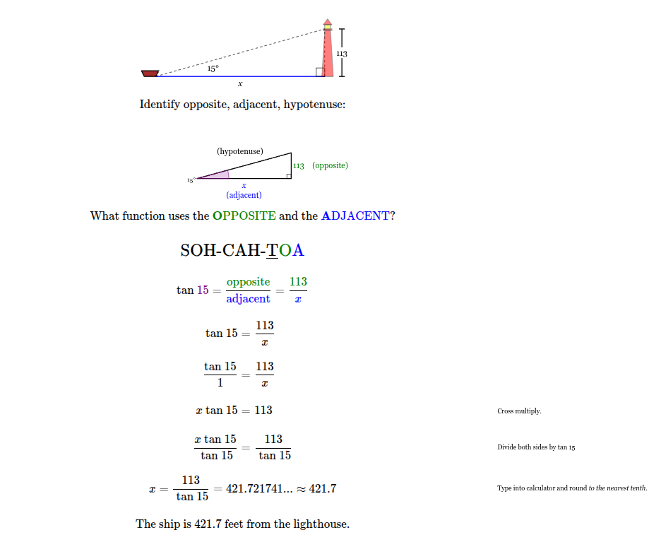 <p><span><span>The&nbsp;ship&nbsp;is&nbsp;421.7&nbsp;feet&nbsp;from&nbsp;the&nbsp;lighthouse.</span></span></p>