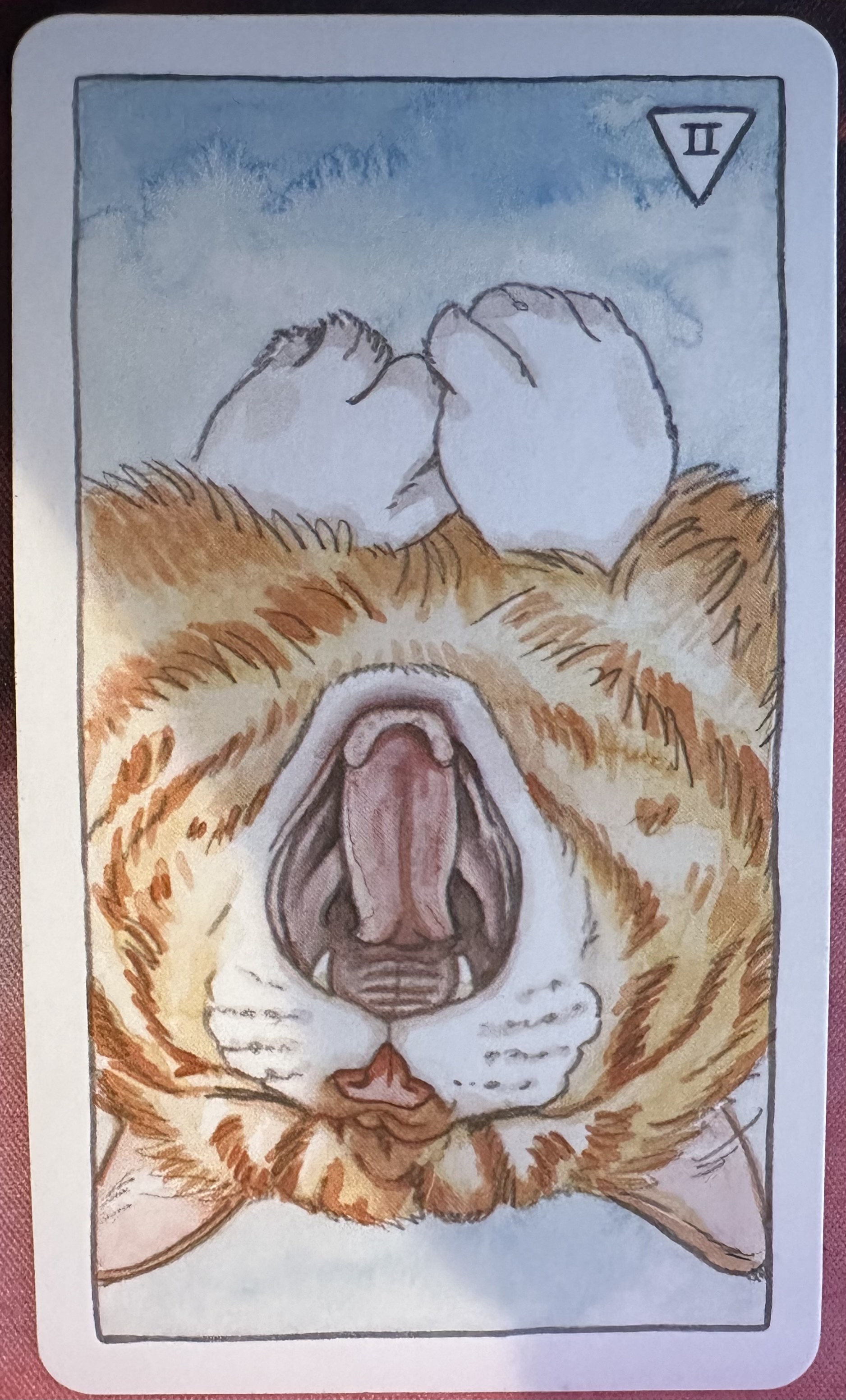 <p>Two of Swords (II) Reversed</p>