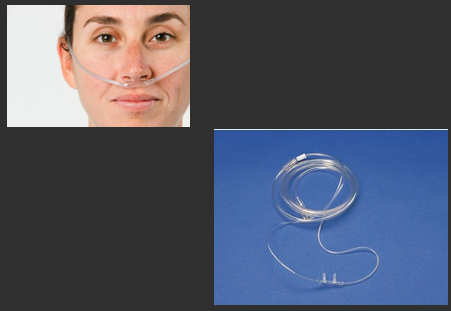 <p>nasal cannula</p>