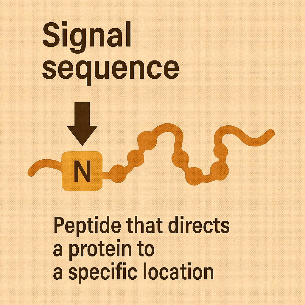 <p>Signal sequence</p>