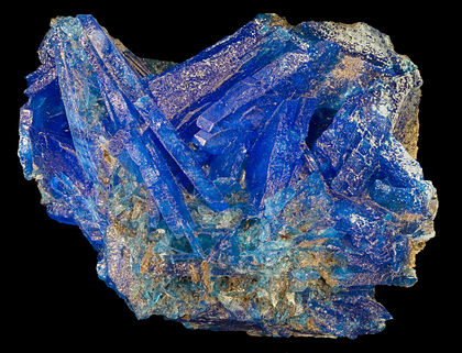 chalcantite = Mineral del grupo VI (sulfatos) de fórmula química Cu(SO4)·5H2O