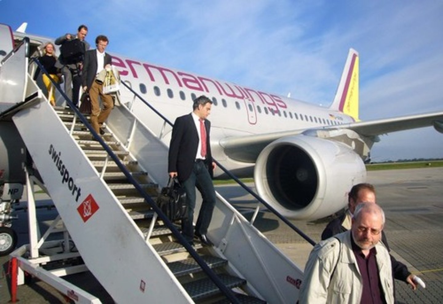 <p>to get to/arrive at a location</p>