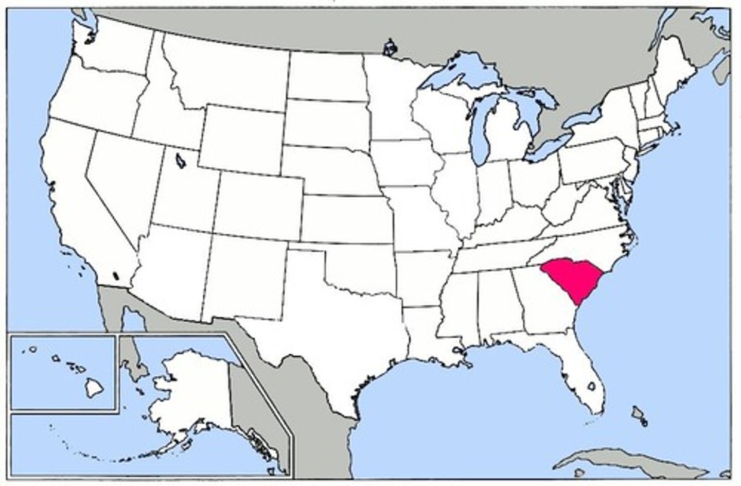 <p>First state to leave the Union in 1860.</p>