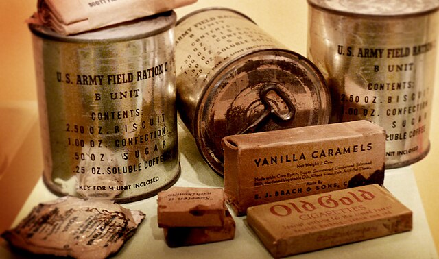 <p>a ration</p>