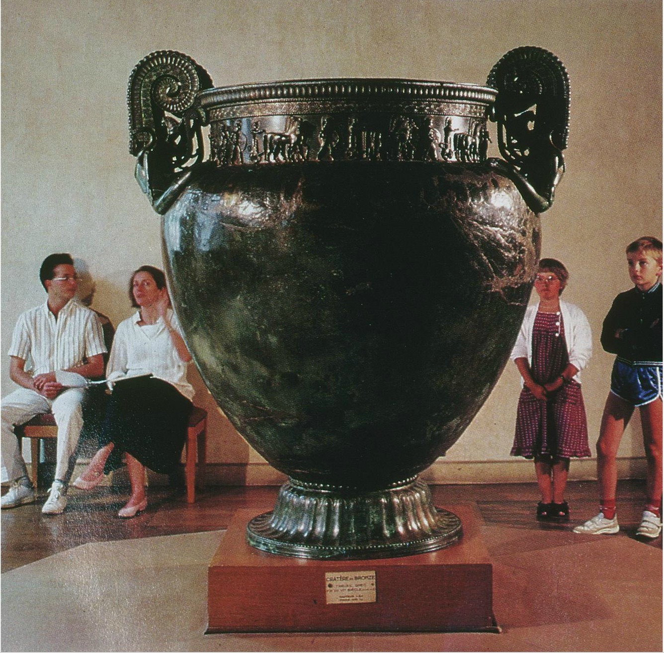 <p><strong>Krater from Vix, ca. 530-520 BC</strong></p>