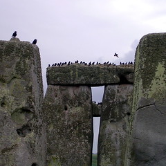 a pair of monoliths topped with a lintel