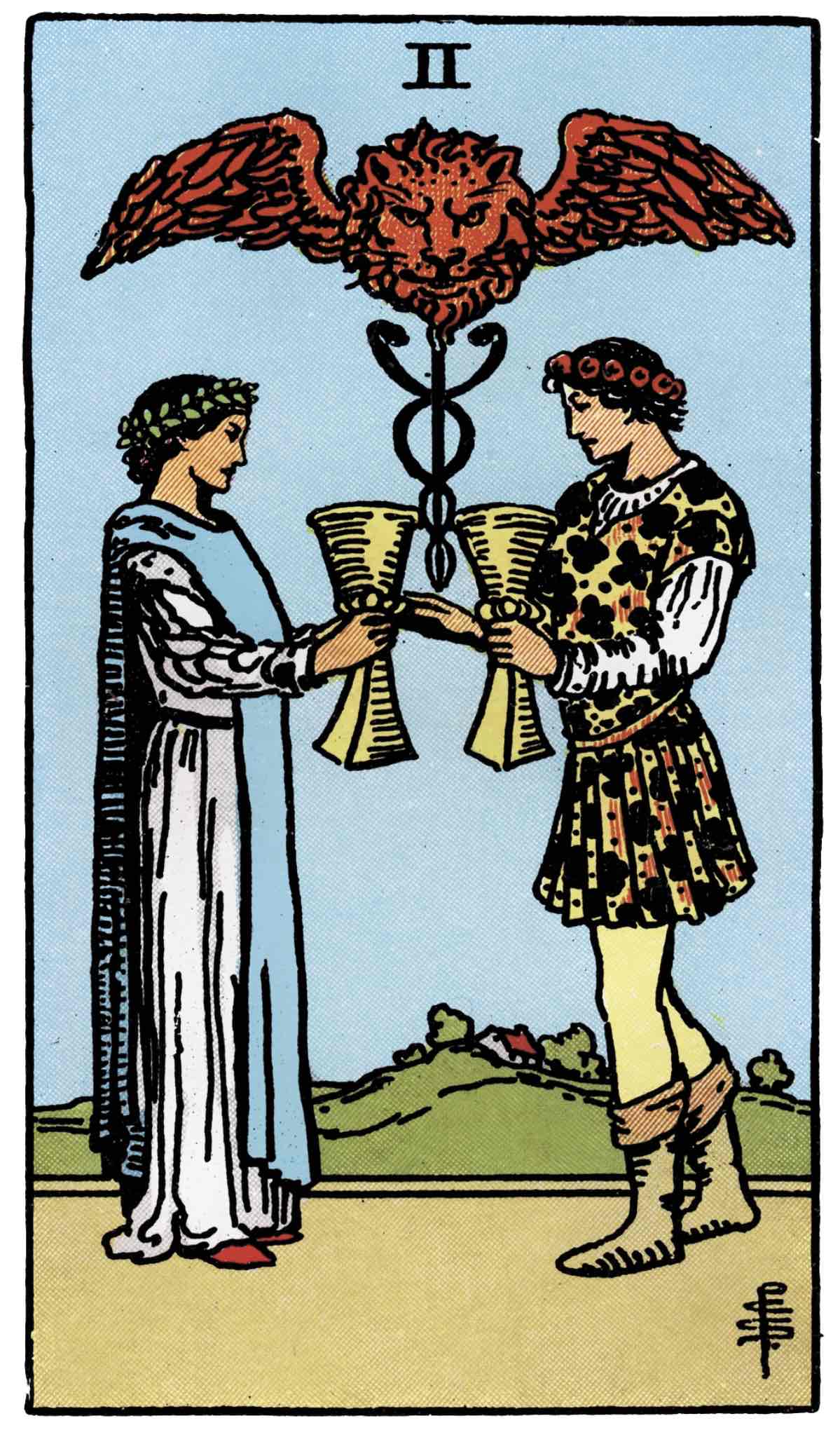 <p>Two of Cups</p>