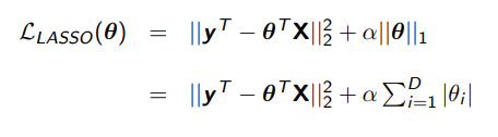 <ul><li><p>Uses the L1 penalty instead * α to determine strength</p></li><li><p>uses <strong>Feature Selection </strong>and eliminates any features that are irrelevant </p></li></ul><p></p>