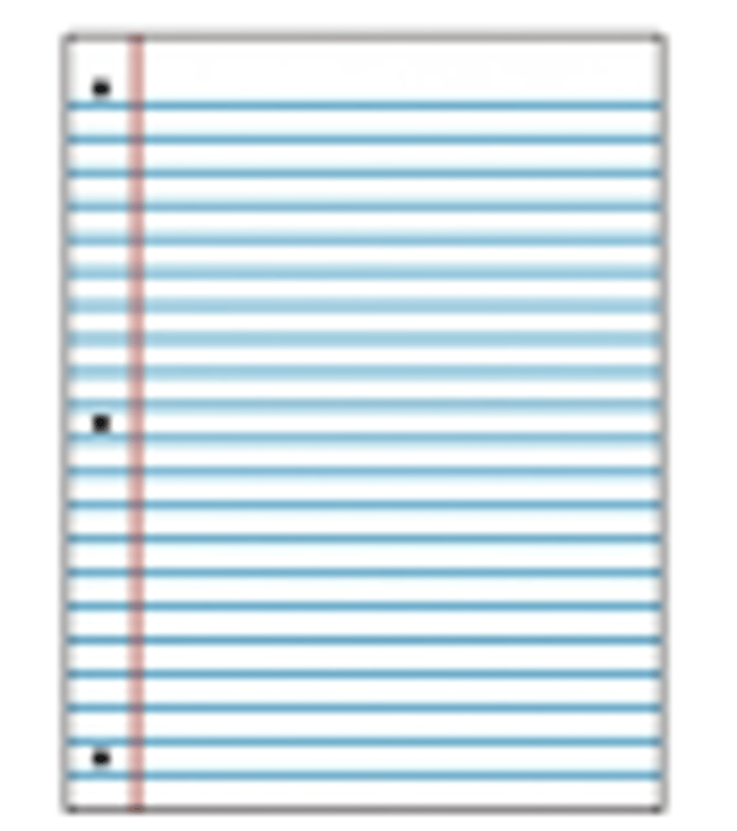 <p>piece of paper</p>