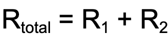 <p>resistance (R) - ohms (Ω)</p>